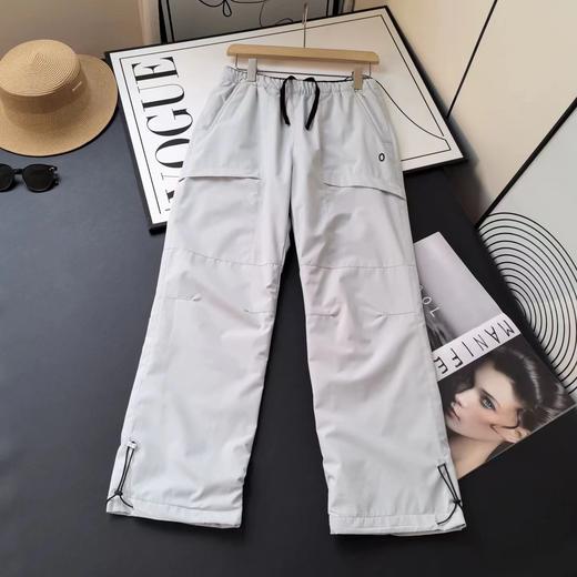 F010905松紧腰防风防泼水软壳冲锋裤户外山系滑雪裤登山裤女 商品图8