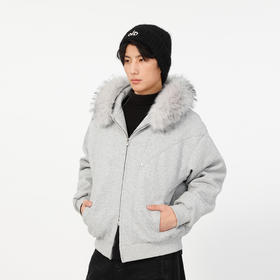 秋冬休闲连帽毛领夹棉外套-纪念日百货门店同款168795839