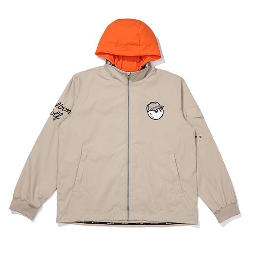 早春可拆帽风衣外套来了！非常别致的设计，撞色🉑拆卸帽拉链夹克，100%尼龙科技面料 商品图0