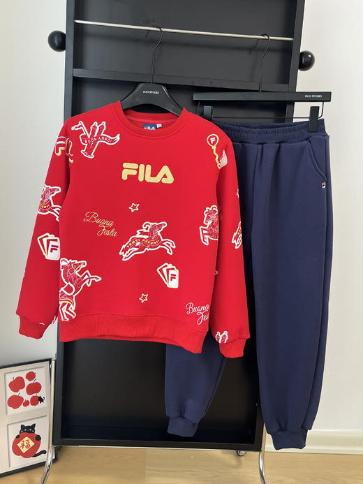 宝宝新年战衣F家重工金丝绣满印年服套装 商品图7