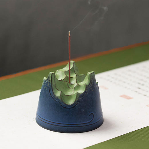 【预售7天】万仟堂茶杯主人杯个人专用高档陶瓷茶杯单杯功夫小茶杯只此青绿 瓷器商品不支持七天无理由 商品图1