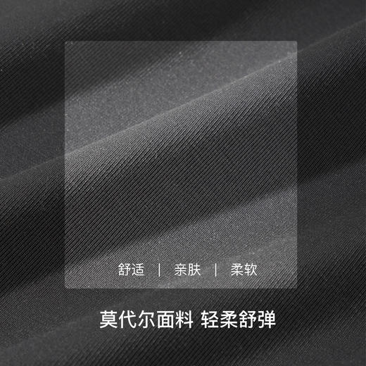 【满3条/6.7折】【秀黛】男高支莫代尔无痕平角裤男士内裤【1条】W5330004T【门店同款】【内裤非质量问题不退换，介意勿拍】 商品图3