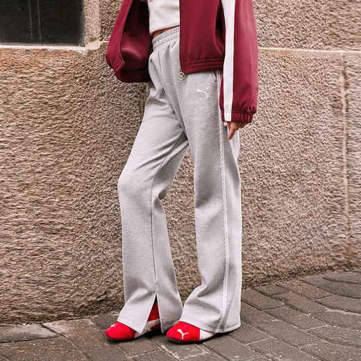 PUMA彪马官方正品 新款儿童女童秋季针织长裤微喇裤潮酷有型 商品图1