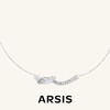 ARSIS｜纯真年代系列 复古双层飘带项链 商品缩略图1