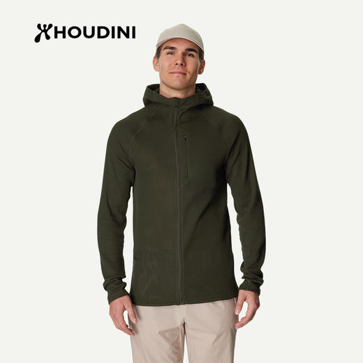 HOUDINI胡丁尼 Pace Flow Houdi疾速 户外保暖系列疾速男款抓绒衣 830011 商品图5