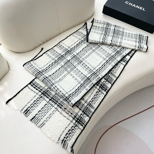 秋冬特惠💰320 香奈儿围巾 实物真心美 披肩 商品图4