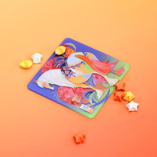 十骏图亚克力杯垫盲盒（10款随机1款） 商品图2