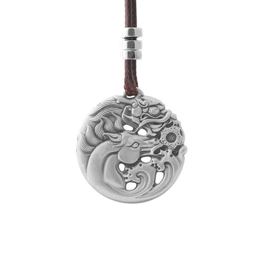 骁腾银吊坠 商品图0