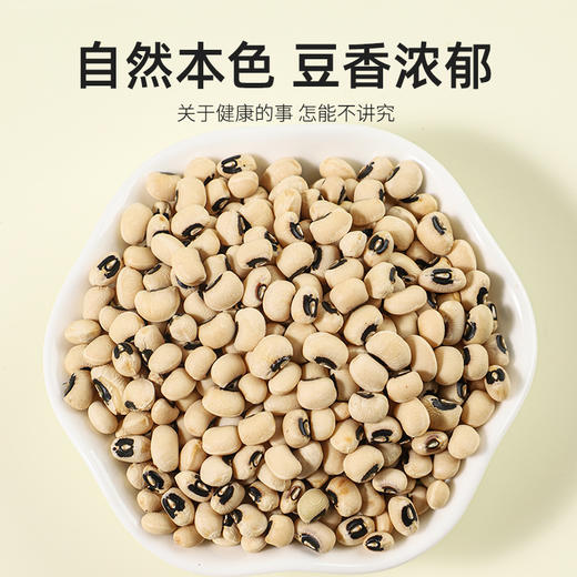 袋鼠小布云南高原黑嘴眉豆 720g/罐 粒大饱满 素食优选 商品图2