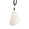 【天然正品】天然新疆籽料细腻一级白油润度佳观音持莲（平安安乐）和田玉吊坠项链53.5*36.5*17.4MM（皆取最大值）290925NJM26 商品缩略图0