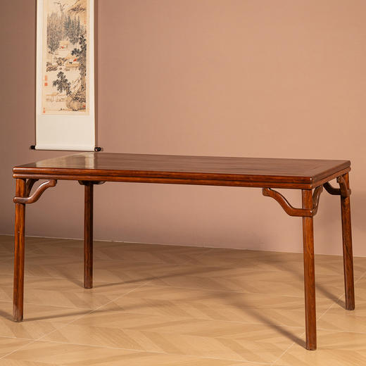 清	黄花梨圆包圆画桌 商品图1