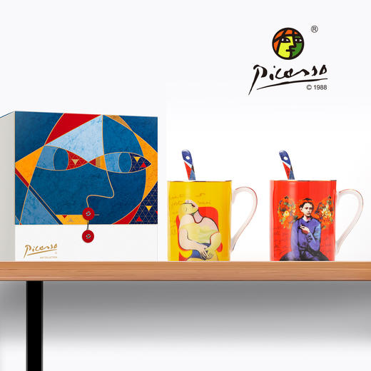 毕加索艺术情侣杯 商品图9