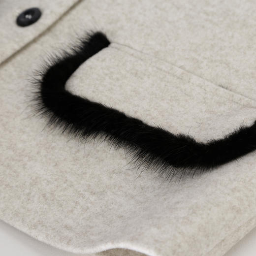 RE805斯尔丽2026新款小香风系列圆领马甲搭配压褶连衣裙时尚通勤套装 商品图6