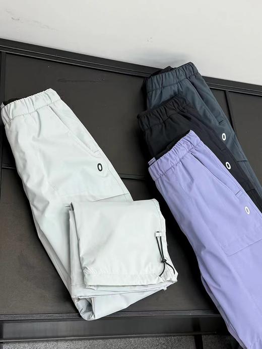 F010905松紧腰防风防泼水软壳冲锋裤户外山系滑雪裤登山裤女 商品图5