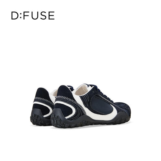 Dfuse迪芙斯2026春季新款复古拼接鞋面耐磨防滑德训鞋休闲鞋阿甘鞋DFE1112130 商品图14