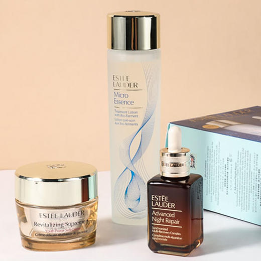 【跨境直邮】Estee Lauder/雅诗兰黛三件套（原生液200ml +雅诗兰黛小棕瓶50ml+雅诗兰黛智妍面霜75ml） 商品图4