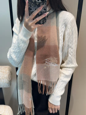 秋冬特惠💰240 巴宝莉高端重磅男士围巾