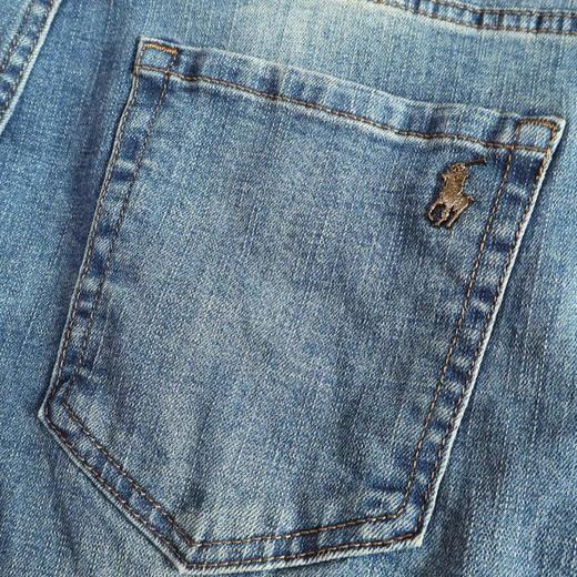 F010912新款男士个性潮派小标刺绣水洗休闲牛仔裤 商品图10