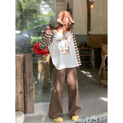 <曾小咸推荐>4.3现货秒杀 ！微信超特价！韩系小狗植绒t恤 日常199.99 立减120 秒杀79.99！！ 商品图1