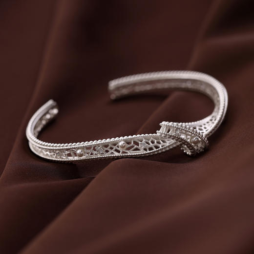 ARSIS｜纯真年代系列 复古飘带手镯 商品图6