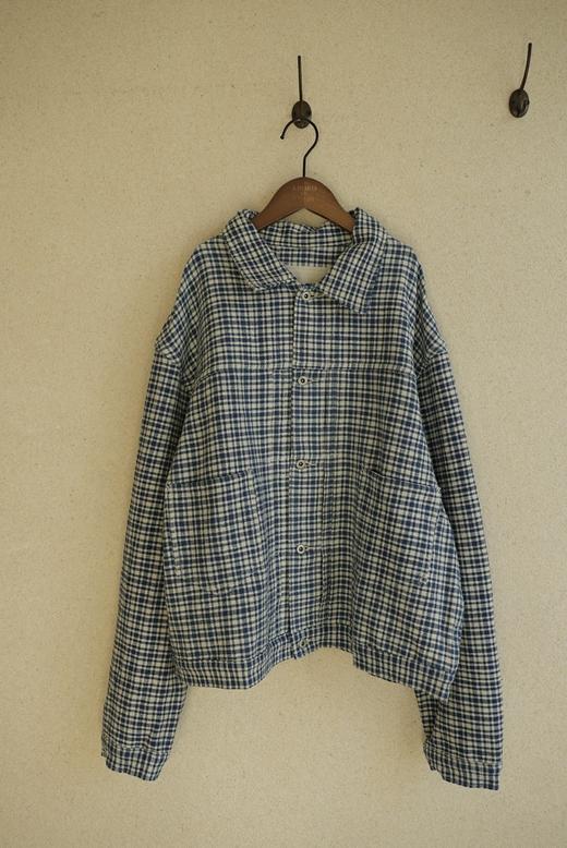 Story mfg 蓝格夹克外套 商品图8