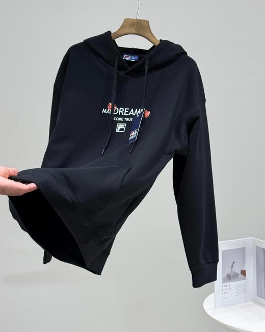 F010917新年红系列-马上生花海棠花银连帽卫衣男女同款 商品图11