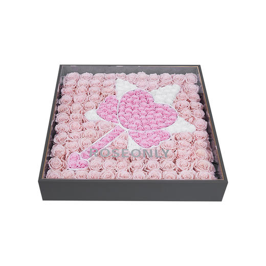 ROSEONLY诺誓 高端定制 永生玫瑰 你的名字-魔法棒版 送朋友送爱人 商品图3