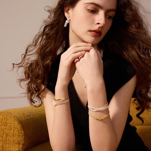 ARSIS｜纯真年代系列 复古飘带手镯 商品图2