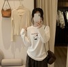 老米优品🎈3-5天，韩里韩气大眼睛tee 👀《人气眼睛刺绣图案tee》春日氛围感百搭单品！T260109A 商品缩略图1