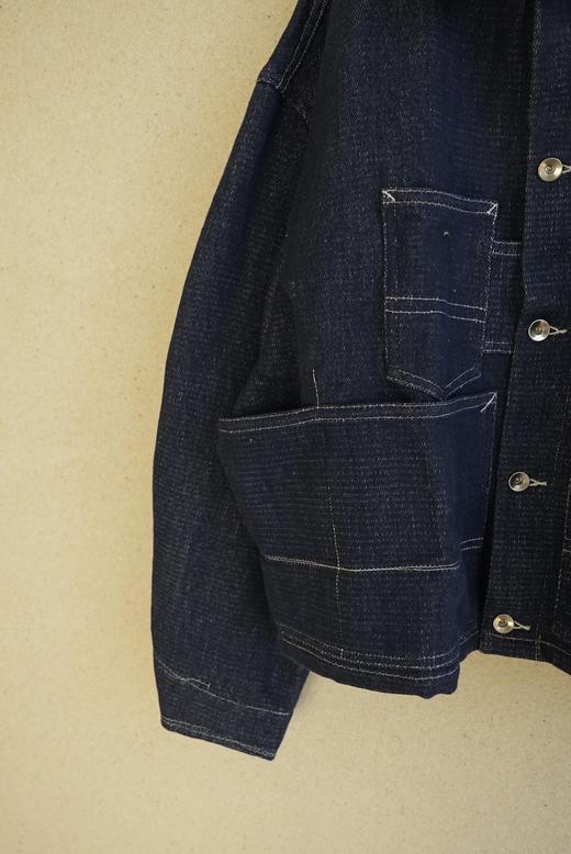 Story mfg 廓形牛仔蓝外套 商品图14