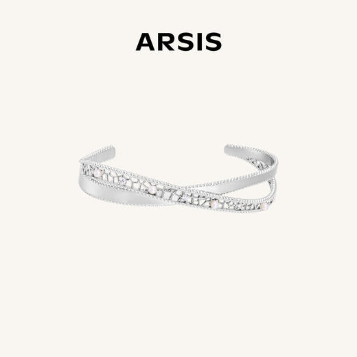 ARSIS｜纯真年代系列 复古交织飘带手镯 商品图1