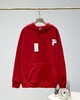 F010915运喜庆中国红加绒加厚连帽卫衣男女同款 商品缩略图11