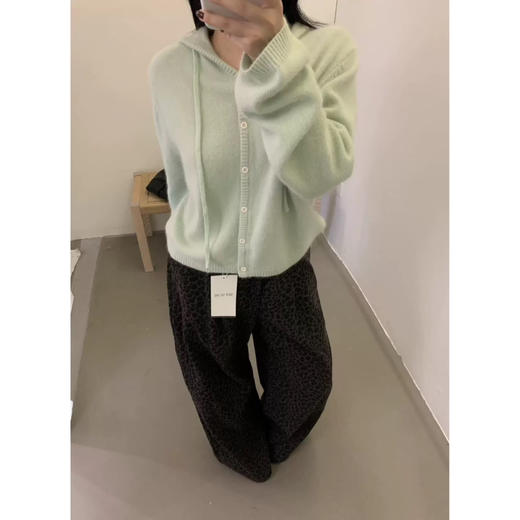 拉毛连帽绵羊毛衫 ， 秋冬氛围感的 “调色盘”，还不挑肤色超显白～【G】 商品图4