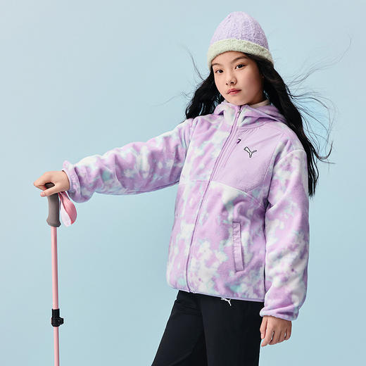 PUMA彪马官方正品 新款儿童秋季针织便服外套宽松时髦帅气 商品图3