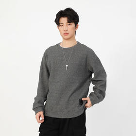 基础假两件圆领毛衣-纪念日百货门店同款168994820