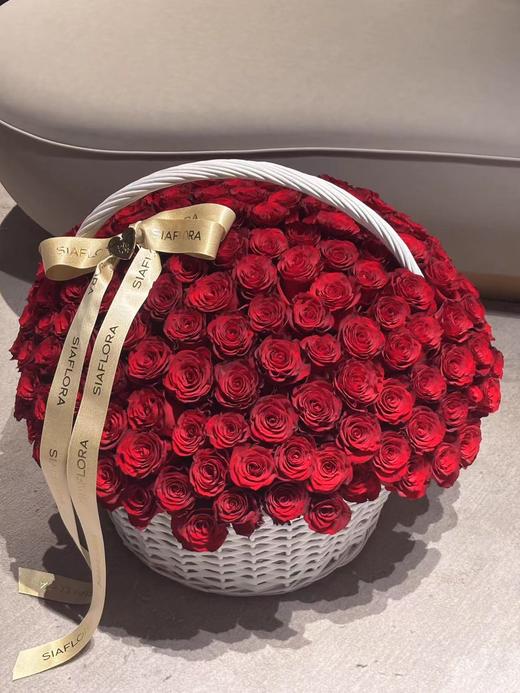 INS风手工编织花篮 /白色花篮/提篮 商品图1