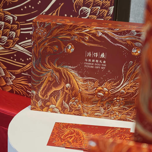 片仔癀 马跃新程礼盒，凝时素颜系列，水乳霜，赠泥膜，弹力乳，送围巾 13件套 商品图3