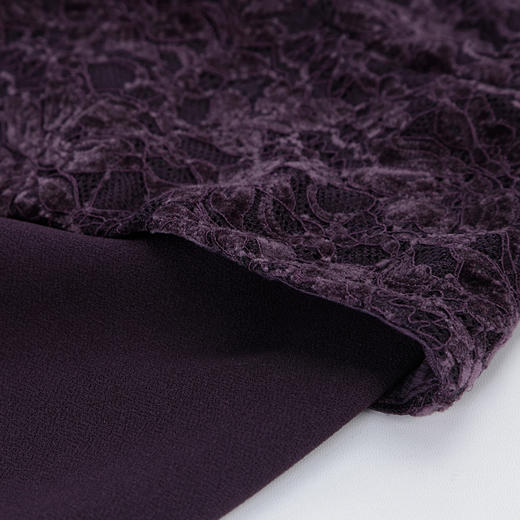 RE809斯尔丽2026春季新款蕾丝类假两件可日常可宴会着装修身显瘦连衣裙 商品图7