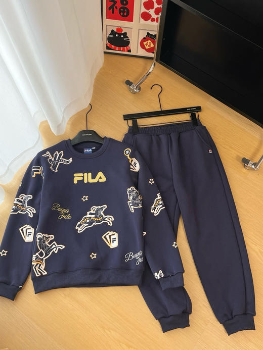 宝宝新年战衣F家重工金丝绣满印年服套装 商品图9