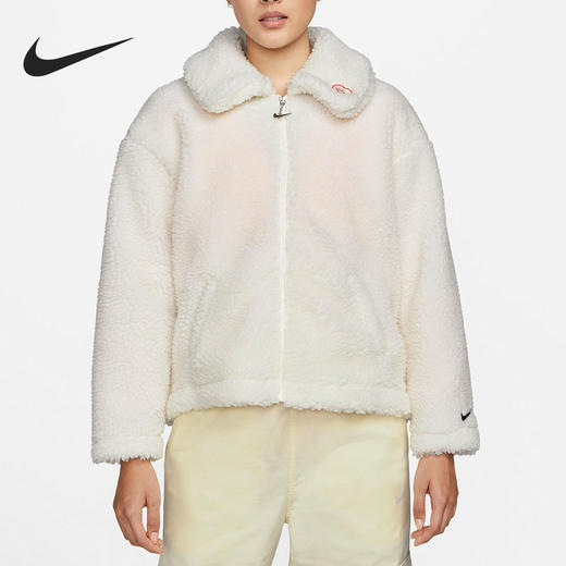 【限时秒杀】Nike/耐克SHRPA FZ女子运动加绒保暖夹克外套 DQ5366-133【库存有限 无货将做退款】 商品图0