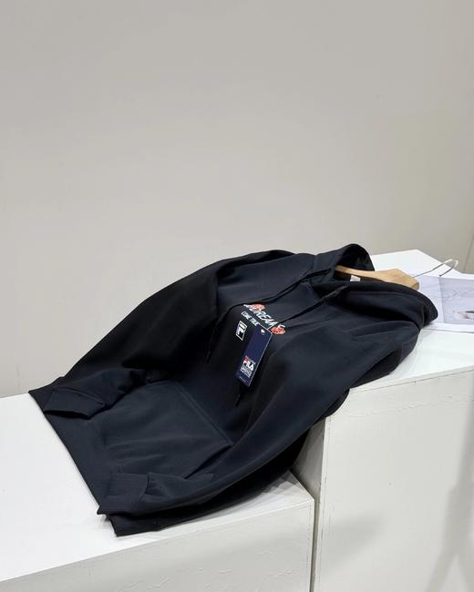 F010917新年红系列-马上生花海棠花银连帽卫衣男女同款 商品图10