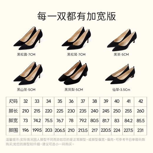7or9高跟鞋-黑茶/黑松露/仙草/黑凤梨/黑橄榄 商品图4