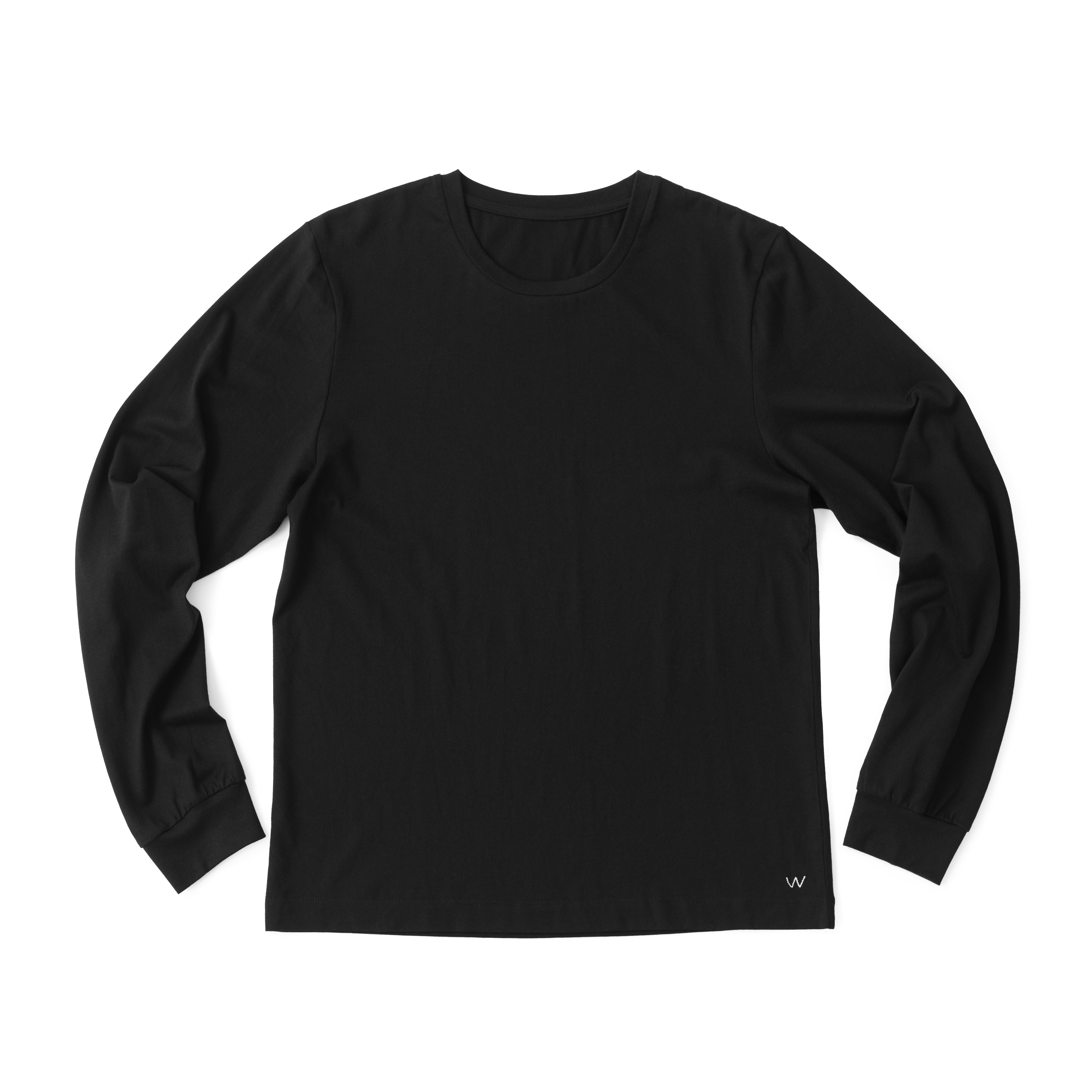 Black long sleeve top