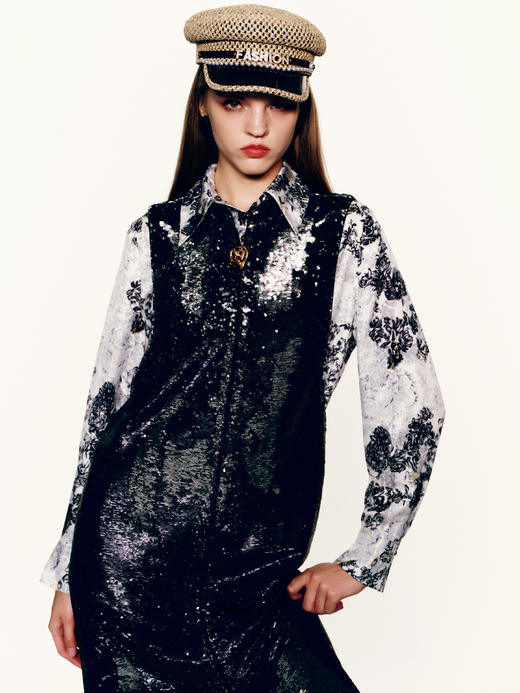 SAFICOO  新中式 高定版马甲式连衣裙 商品图3