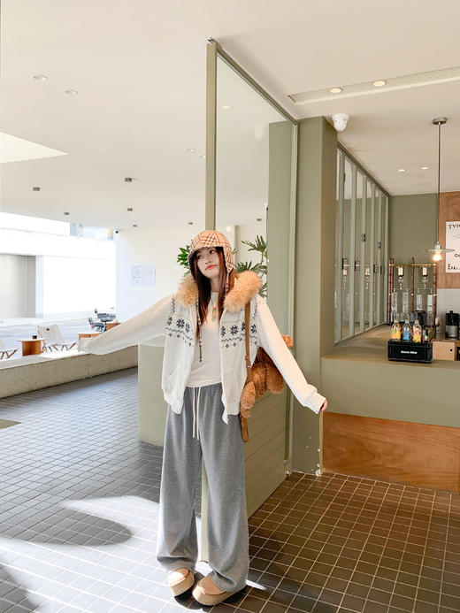 <曾小咸推荐>现货秒杀 ！微信超特价！费尔岛毛领加绒卫衣外套 日常289.99 立减150 秒杀139.99！！ 商品图9