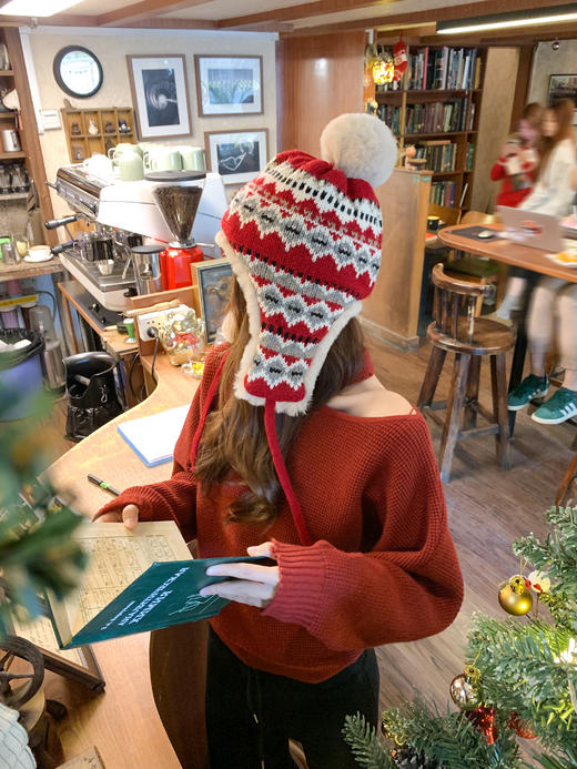 <曾小咸推荐>现货秒杀 ！微信超特价！韩系镂空挂脖针织衫 日常169.99 立减90 秒杀79.99！！抽绳微喇加绒休闲裤 秒杀69.99！！ 商品图8