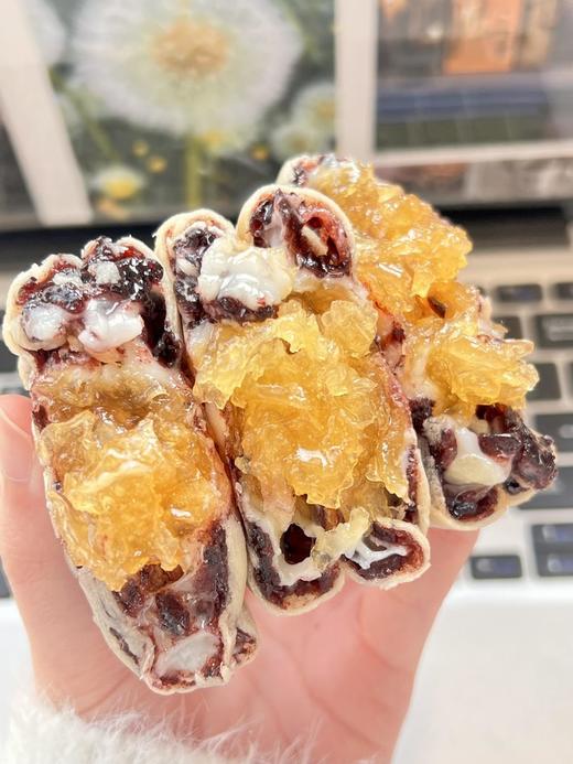 糯叽叽届的新秀🥰「甜原柿吉 银耳八珍饼」 软糯糯会拉丝👏🏻 一次炫五个！🌾选用墨江紫米 手工慢熬 入口香甜 糯而不腻🍀 商品图3