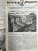 1836年1~6月 星期六杂志 配大量版画插图 布脊精装16开 商品缩略图6