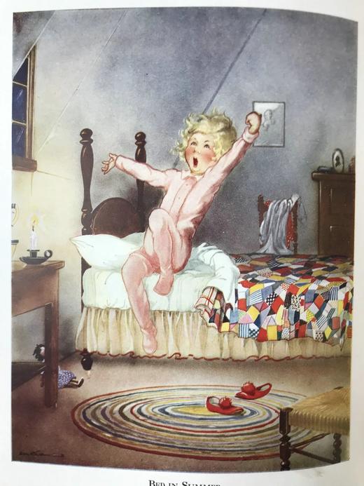 1929年 史蒂文森《童诗花园》 尤拉莉精美彩色插图 精装16开 商品图7