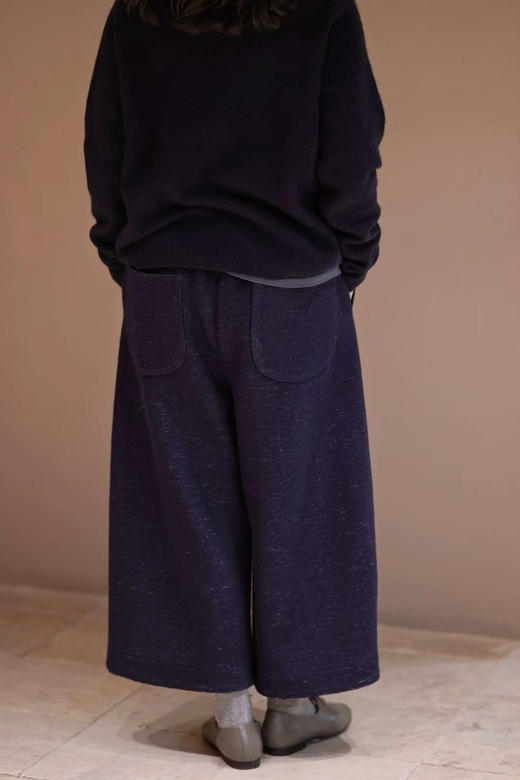 【预售】黄阿福 羊毛八分茧型裤 商品图1